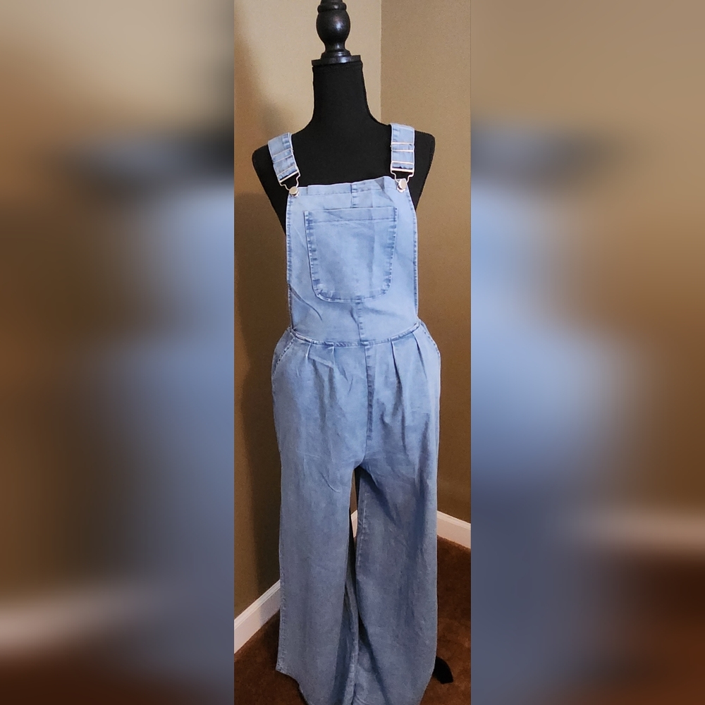Wide leg Overalls